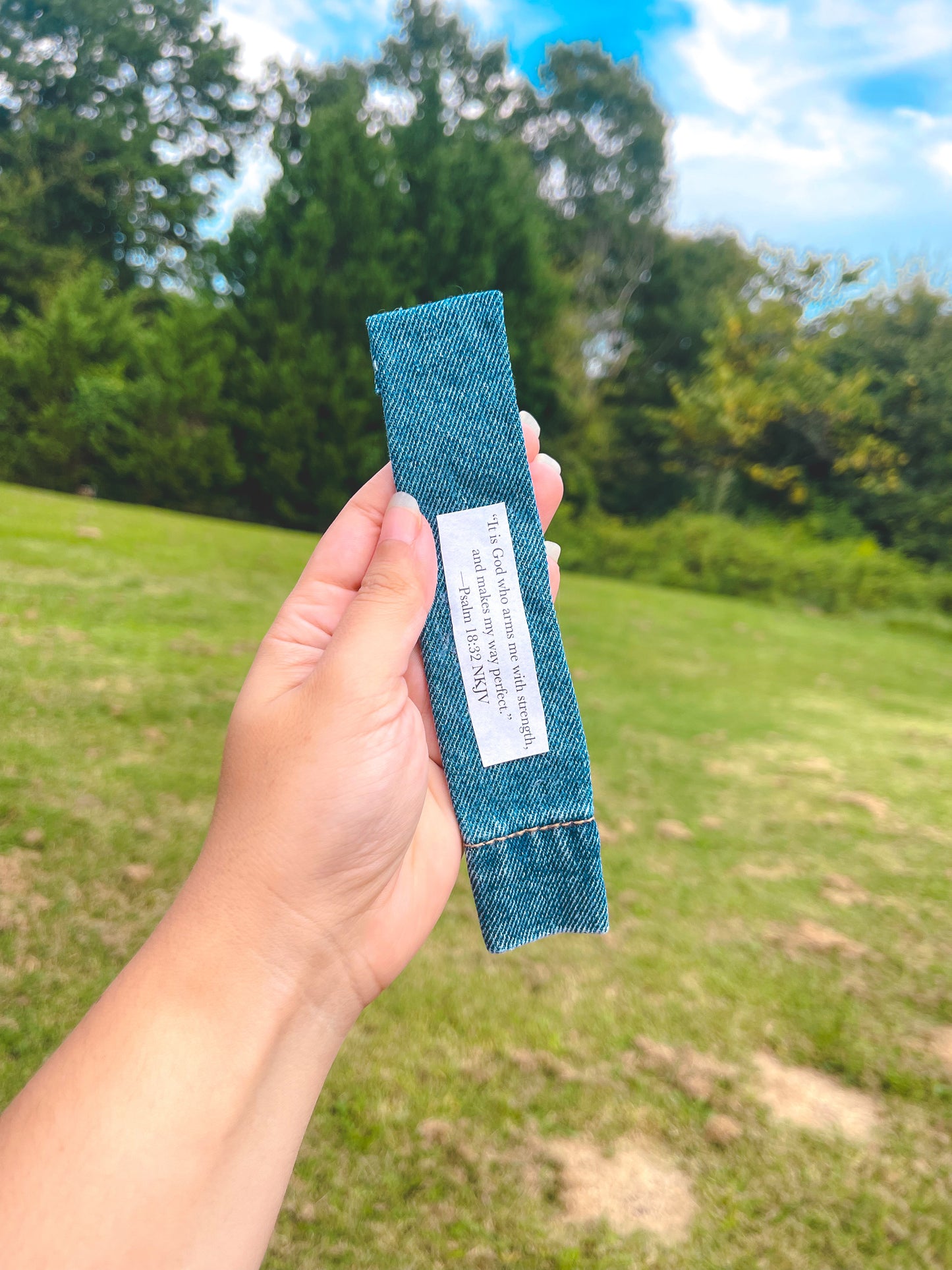 Denim Bookmark