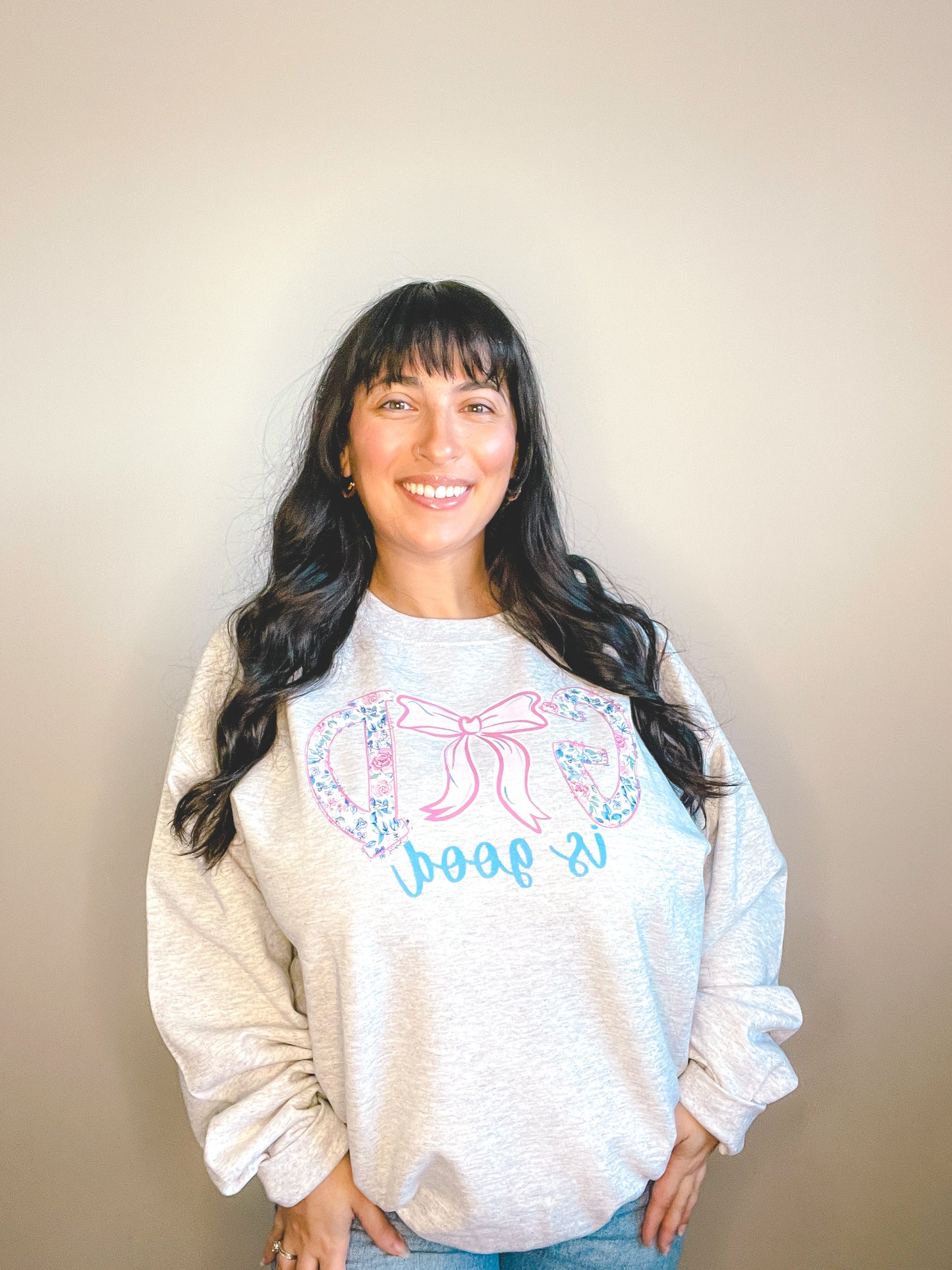 Girly God is Good Sweatshirt