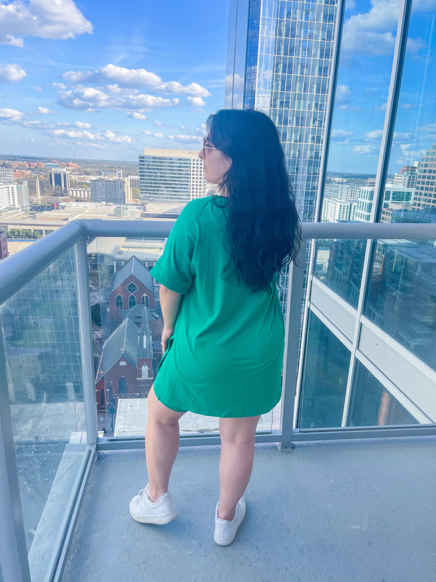 Buttery Kelly Green Biker Shorts Set