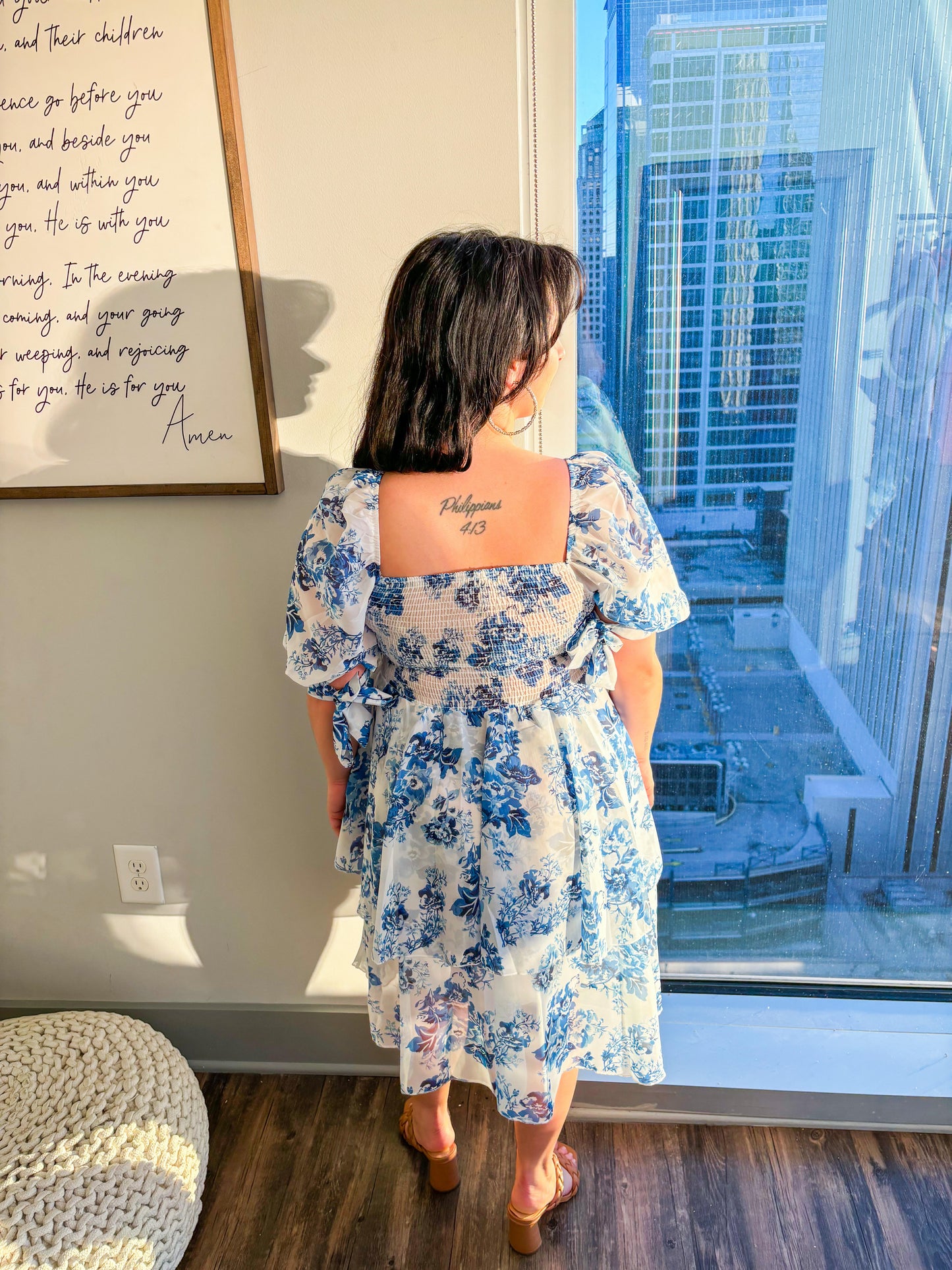 Julia Floral Tiered Dress