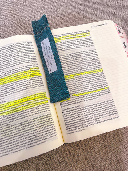 Denim Bookmark
