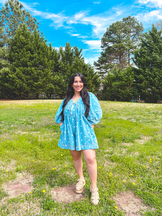 Pretty in Polka Dots Romper