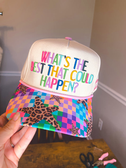 What's The Best That Could Happen Trucker Hat