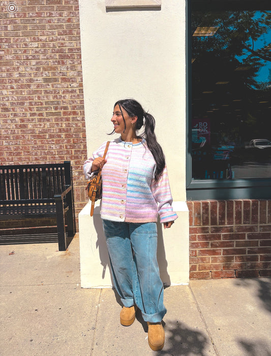 Drawstring Barrel Jeans