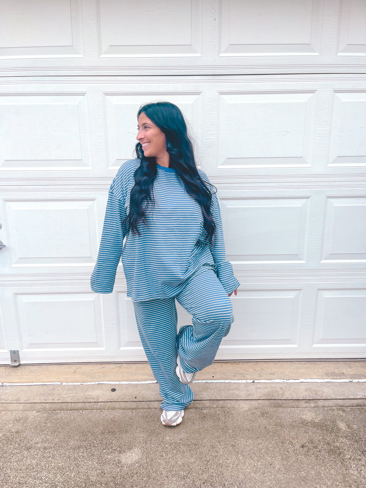 Blueberry Stripe Set