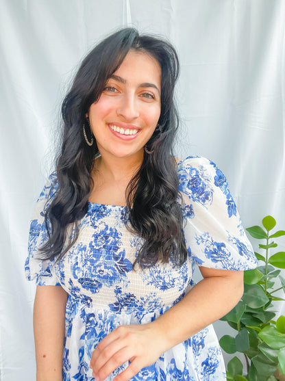 Julia Floral Tiered Dress